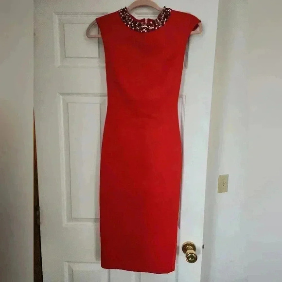 COPY - Ted Baker red dress - Picture 2 of 9